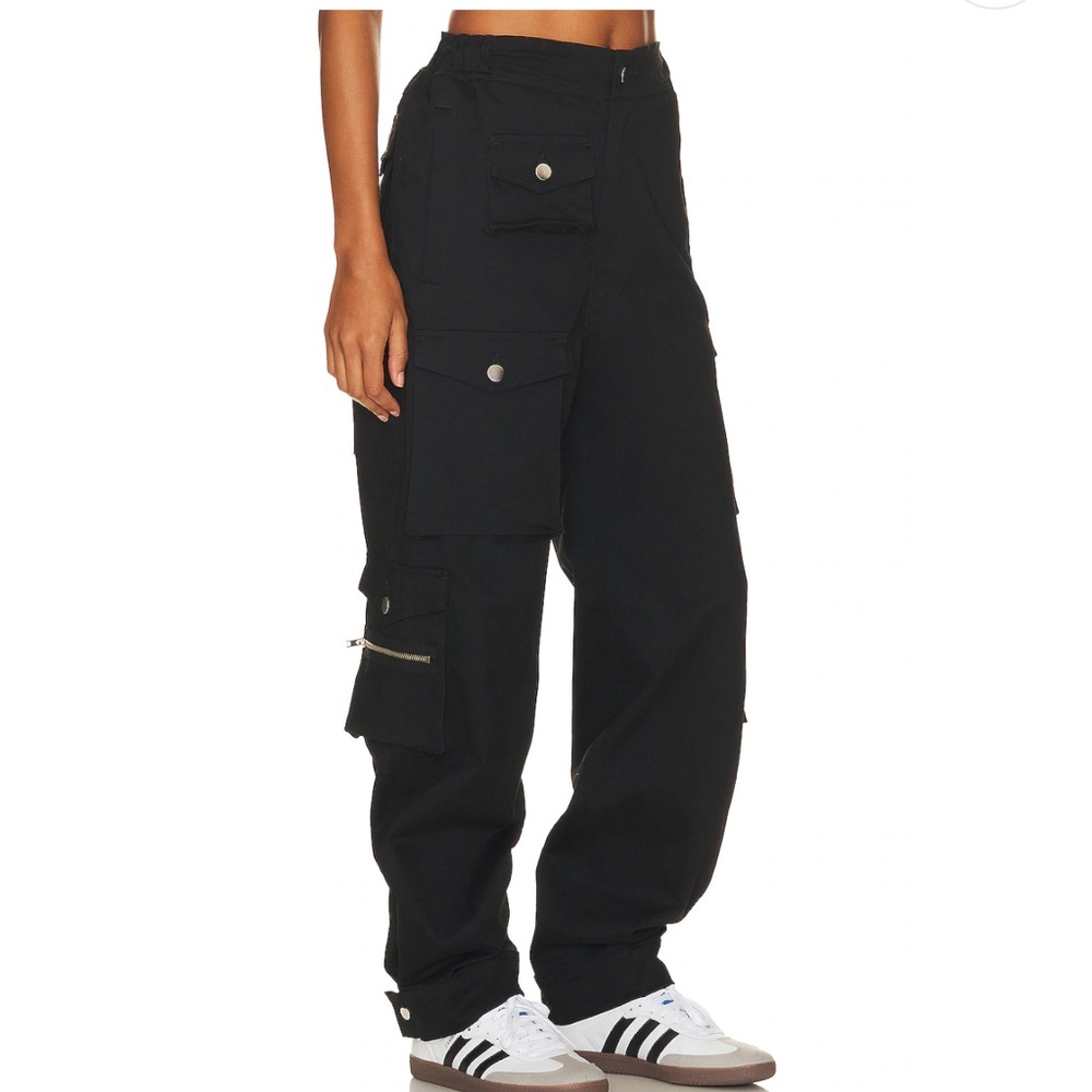 EB Denim Black Cargo Pants